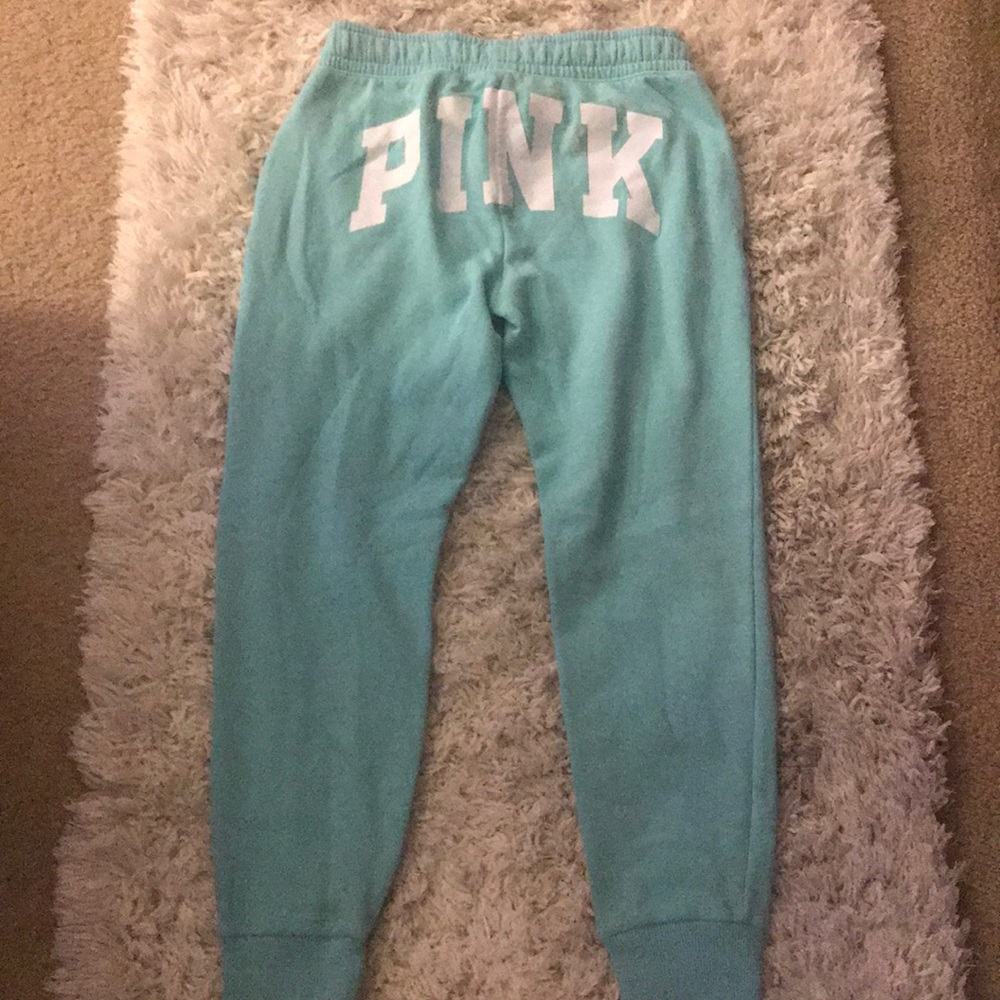 Mint green Victoria secret joggers ..